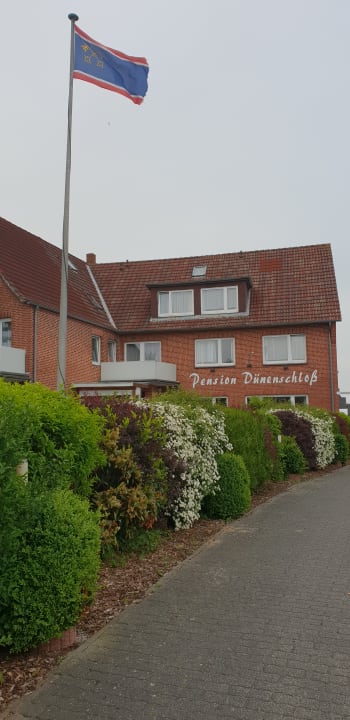 Außenansicht Pension Dünenschloss