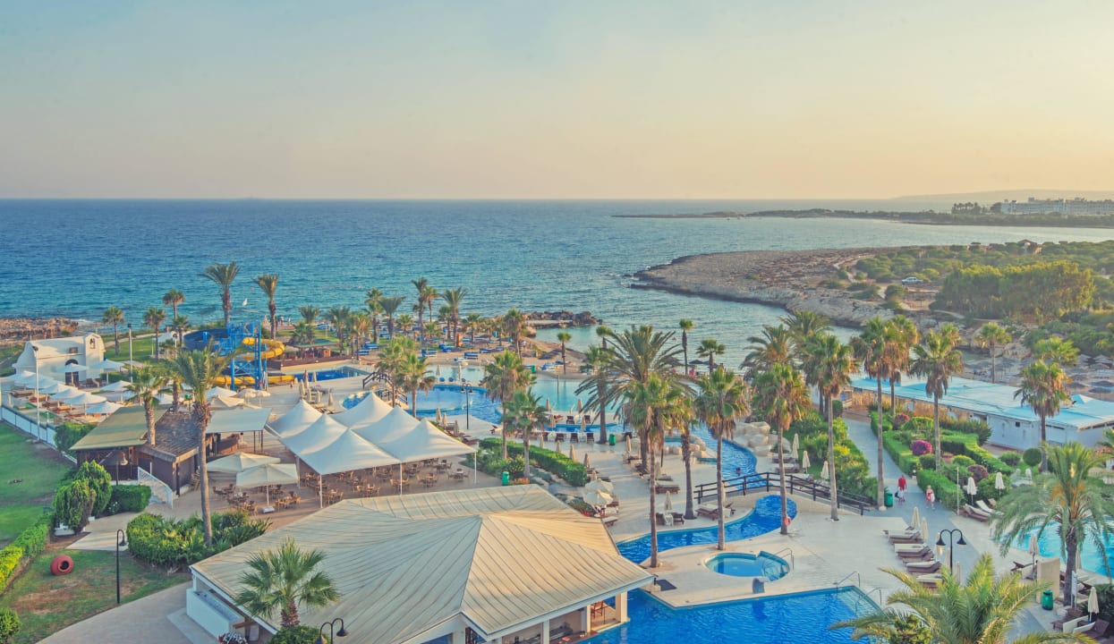 Pool and Beach Adams Beach Hotel