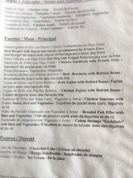 Gastro Playa Vista Azul