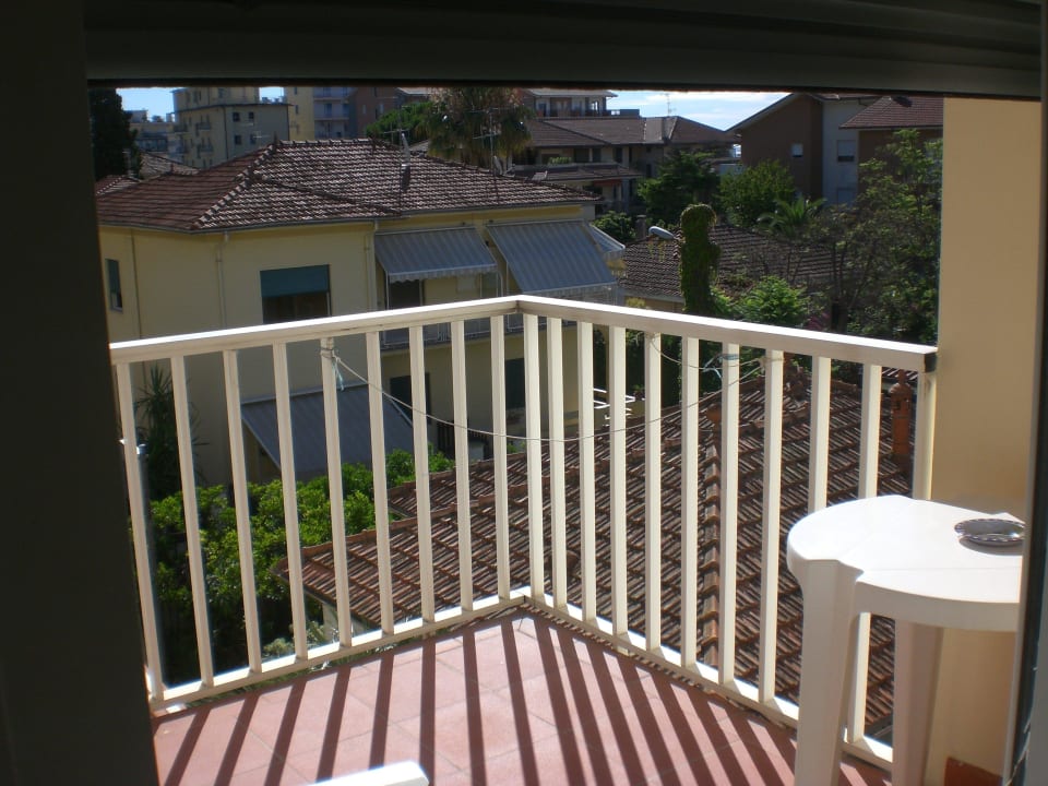 Ausblick vom Balkon Hotel Splendid