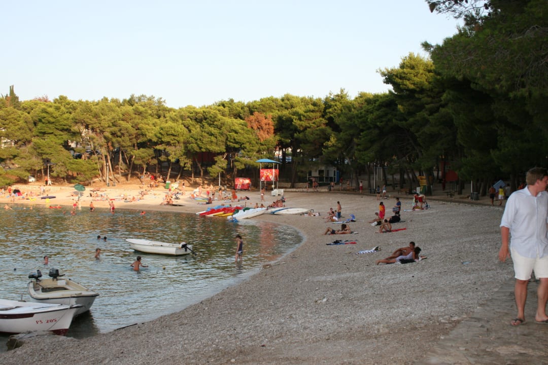 Ein kleine Teil des Strandes Hotel Zora