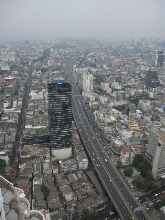 Vom Schlafzimmerbalkon Hotel Lebua At State Tower