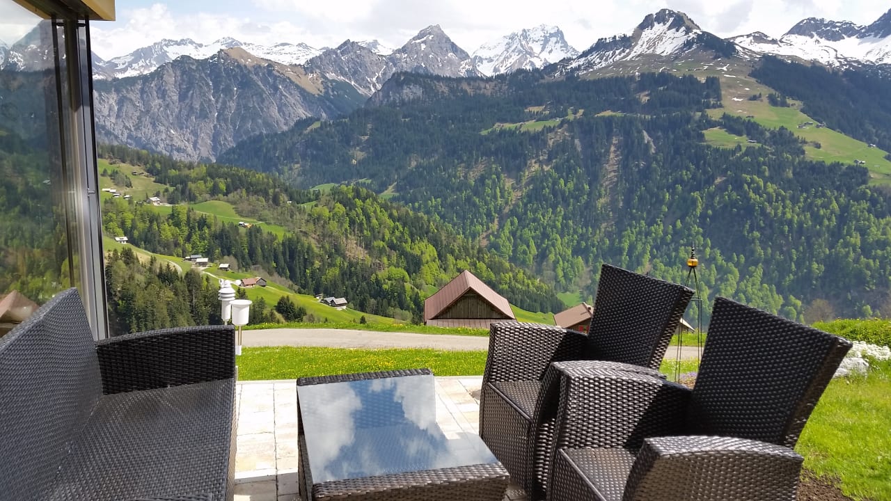 Ausblick Ferienhaus Schwendehof
