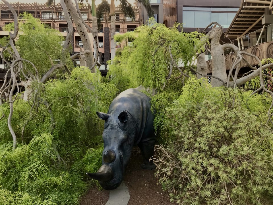 Gartenanlage Lopesan Baobab Resort