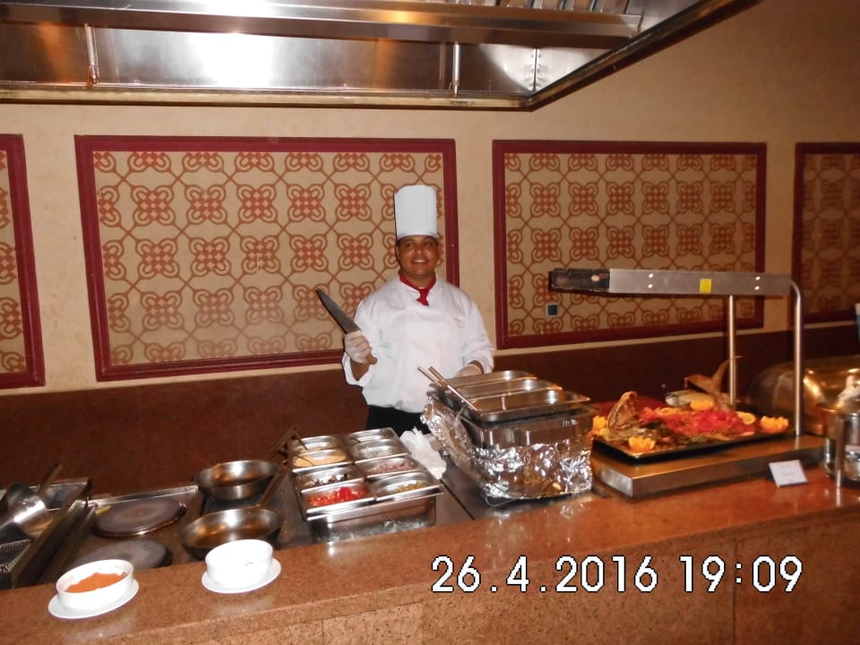 Omlett- und Pastastation Sol Y Mar Dar