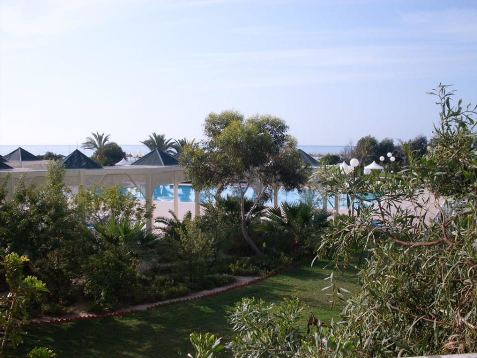 Ausblick von unseren Balkon Sentido Marillia Resort & Spa