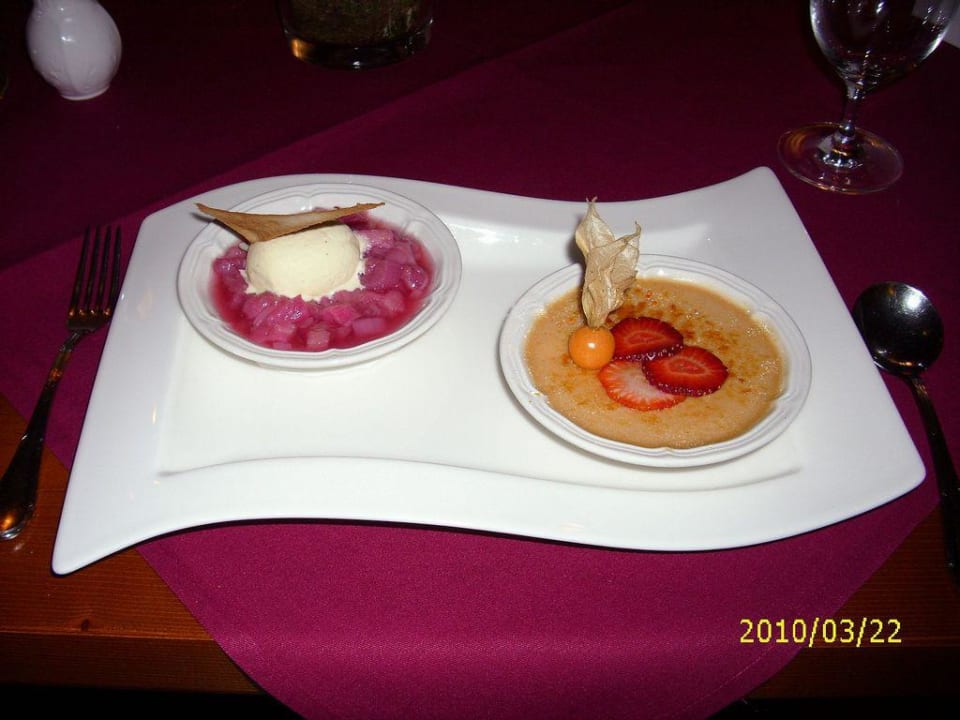 Dessert Landhaus Zu den Rothen Forellen