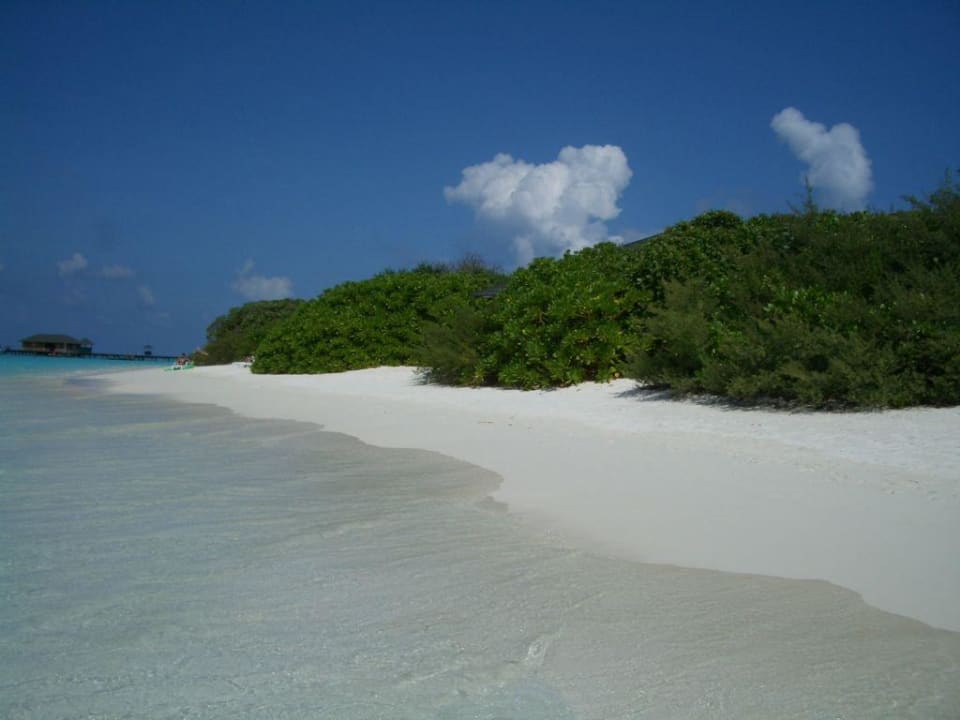 Strandabschnitt Südseite Adaaran Select Meedhupparu Island Resort - Premium All Inclusive