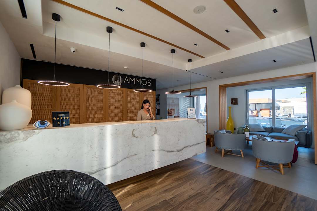 Lobby Enorme Ammos Beach Resort