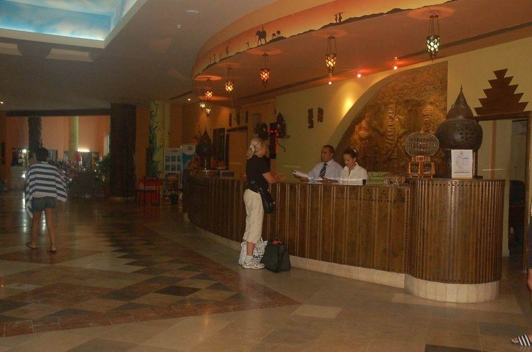 Rezeption Hotel African Queen