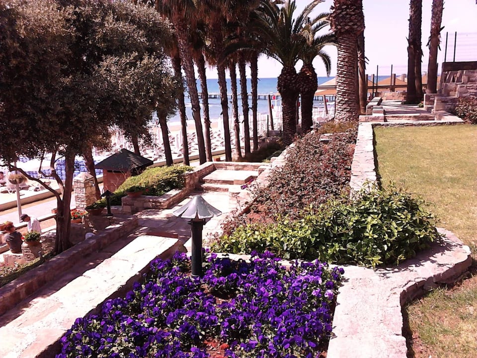 Blick vom Beachrestaurant Arum Barut Collection