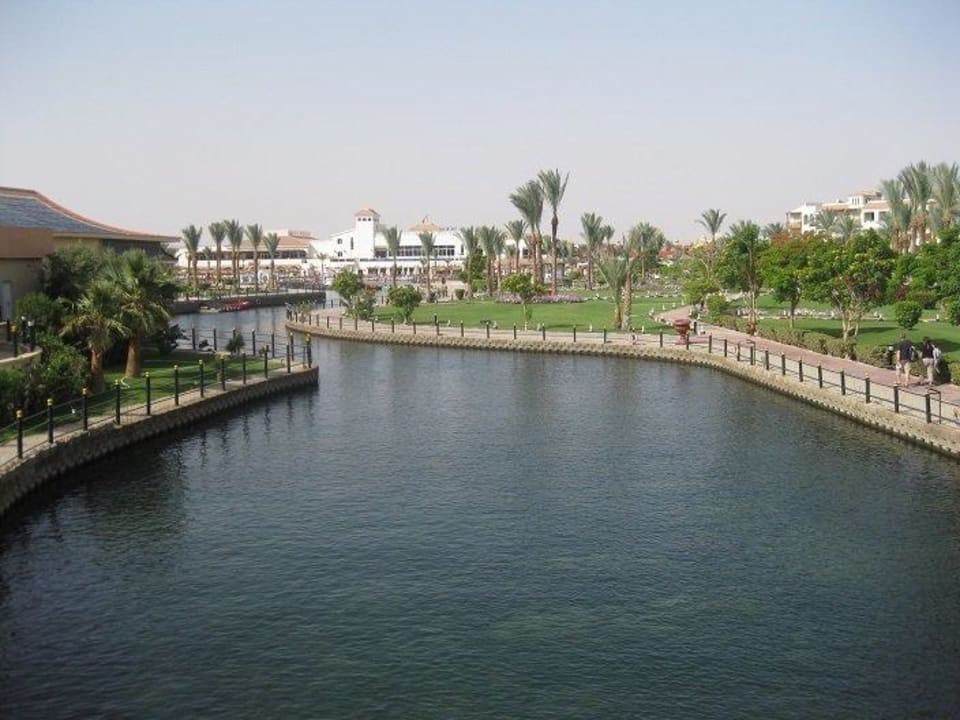 Lagune in der Anlage Pickalbatros Dana Beach Resort - Hurghada