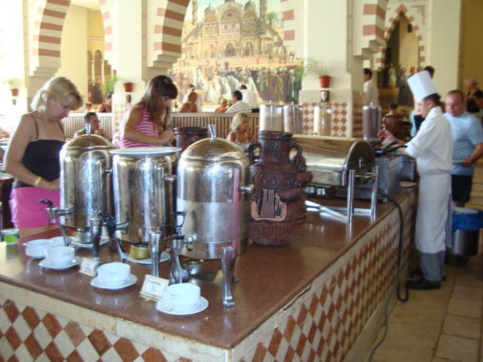 Kochen , wahre Handarbeit! Xanadu Club Makady Bay