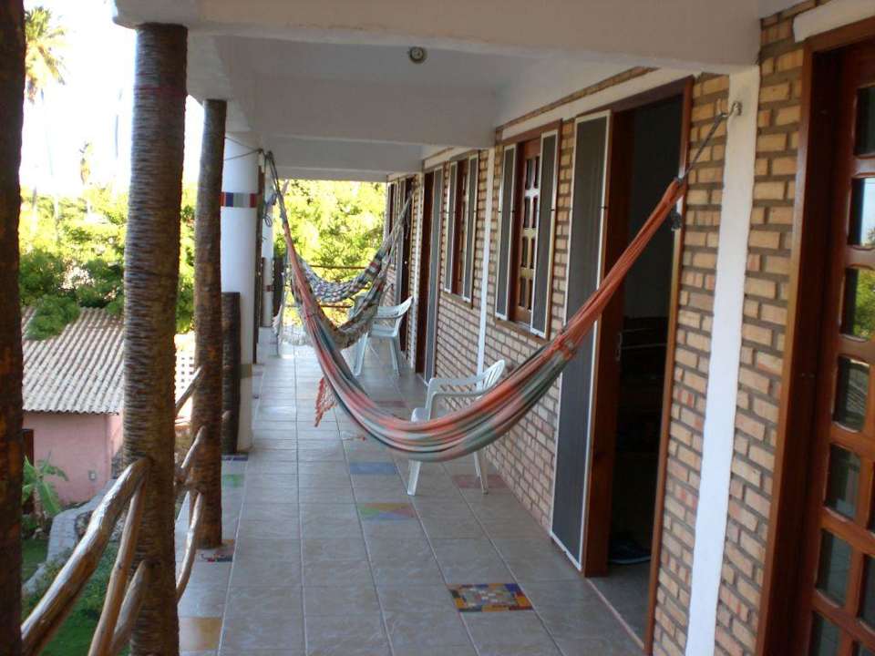 Unsere Terrasse Hotel Pousada Tropical Wind