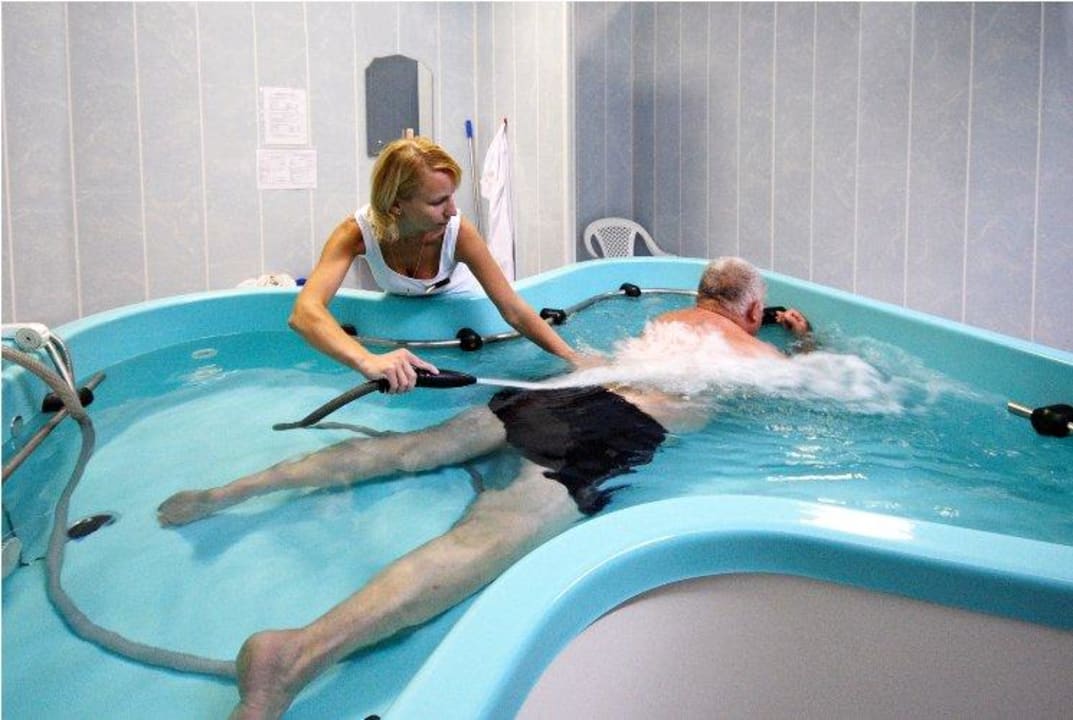 Подводный душ-массаж Sanatorium Weiße Nächte / Санаторий Белые Ночи