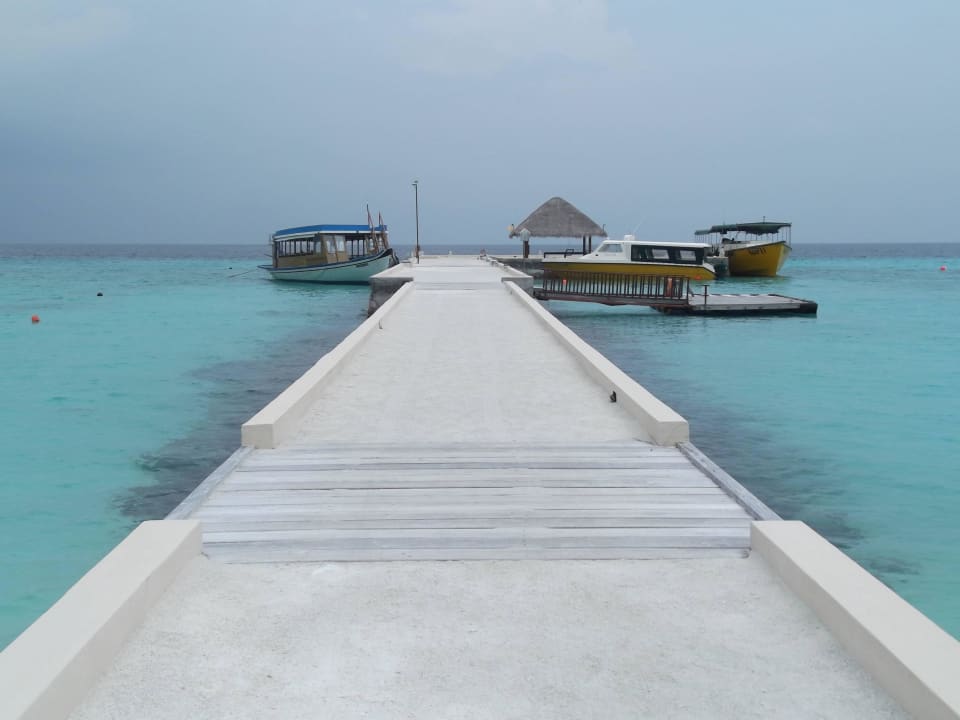 Anlege Steg Summer Island Maldives