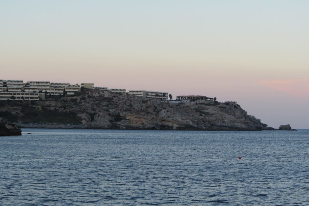 Blick auf das Resort Hotel Kalithea Horizon Royal