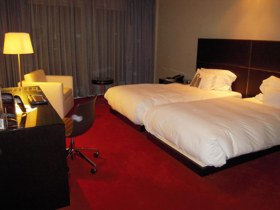 Schlafbereich im Zimmer Park Plaza Westminster Bridge London