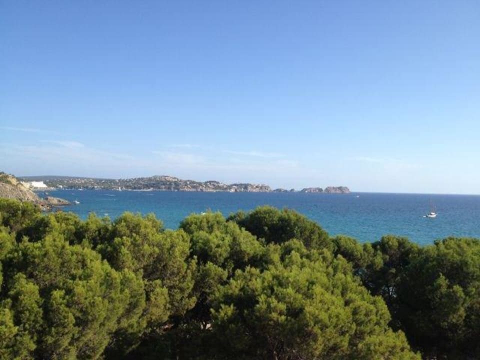 Ausblick vom Balkon, 5. Etage Ponent Apartamentos