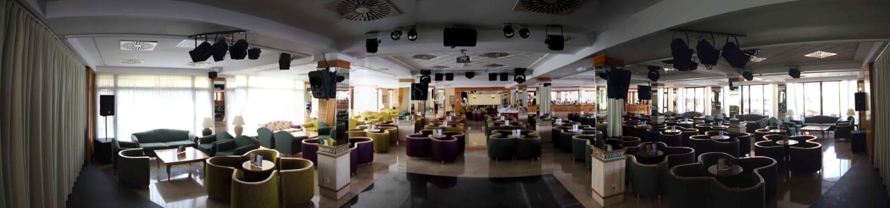 Von der Bühne aus Bar / Salon allsun Hotel Sumba
