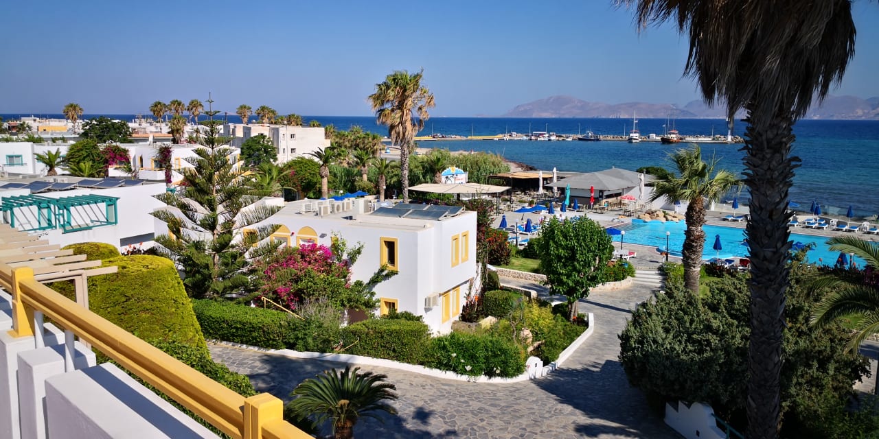 Ausblick Mastichari Bay Hotel