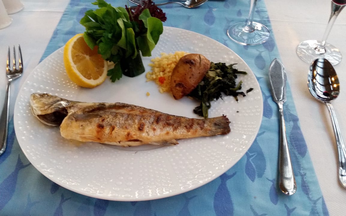 Hauptspeise im Fischrestaurant Diamond Excellence Resort & Spa