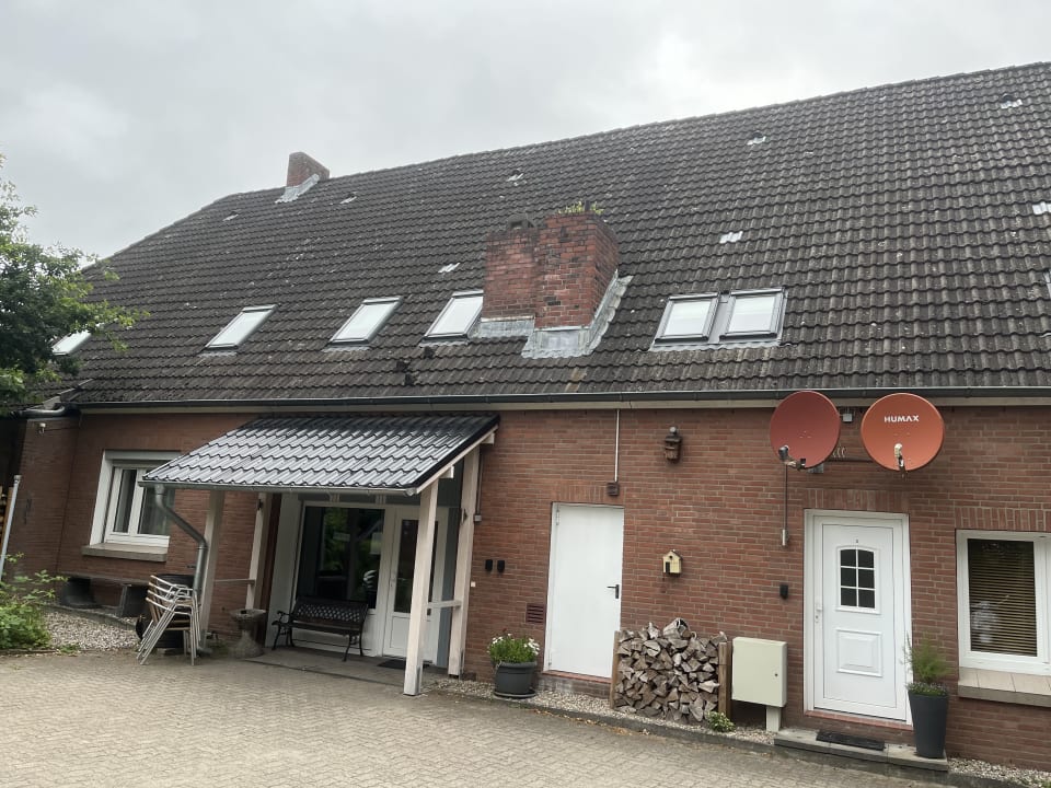 Außenansicht Gästehaus Lodge Fockbek