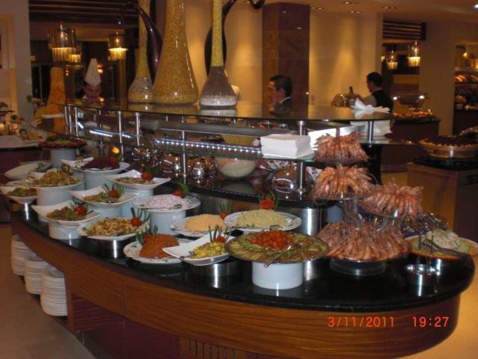 Abendbüffet Sunis Evren Beach Resort Hotel & Spa
