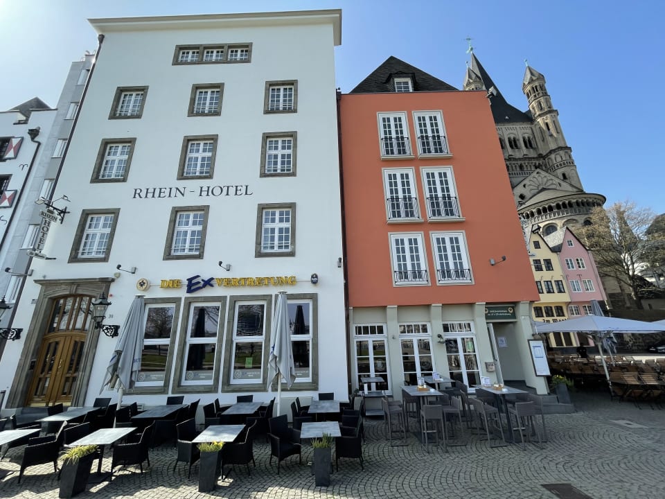 Außenansicht Rhein-Hotel St.Martin