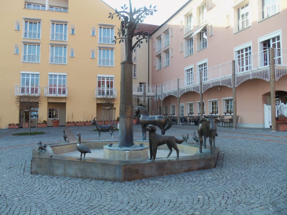 Mit Brunnen Hotel Maximilian Bad Griesbach