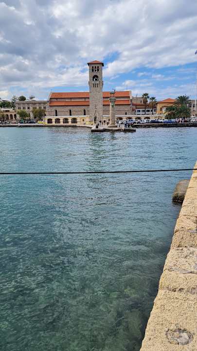 Ausblick Myrina Beach Hotel