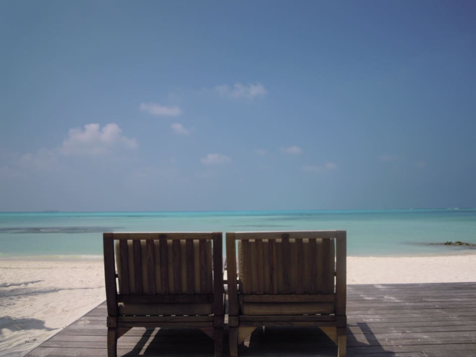 Ausblick von der Uthuru Bar Meeru Maldives Resort Island