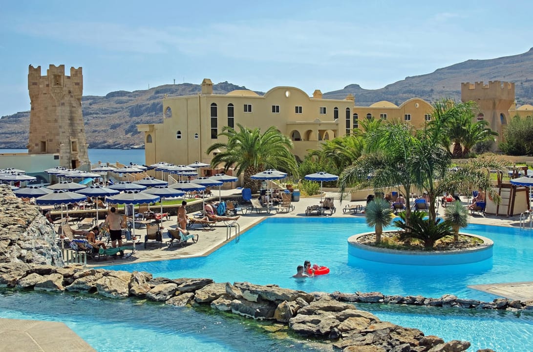 Poolanlage Lindos Royal Resort