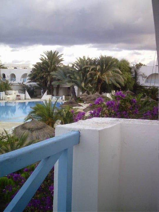 Balkonaussicht Hotel Les Alizes