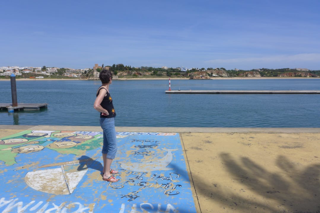 Vom Restaurant auf den Rio Arade NH Marina Portimão Resort