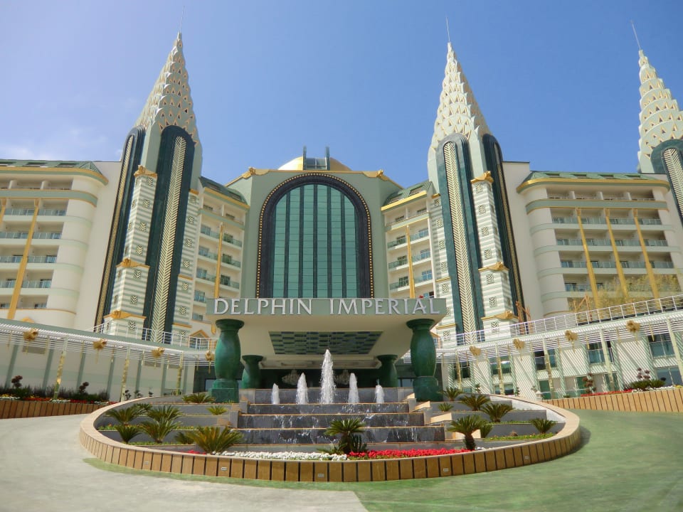 Hoteleingang Hotel Delphin Imperial