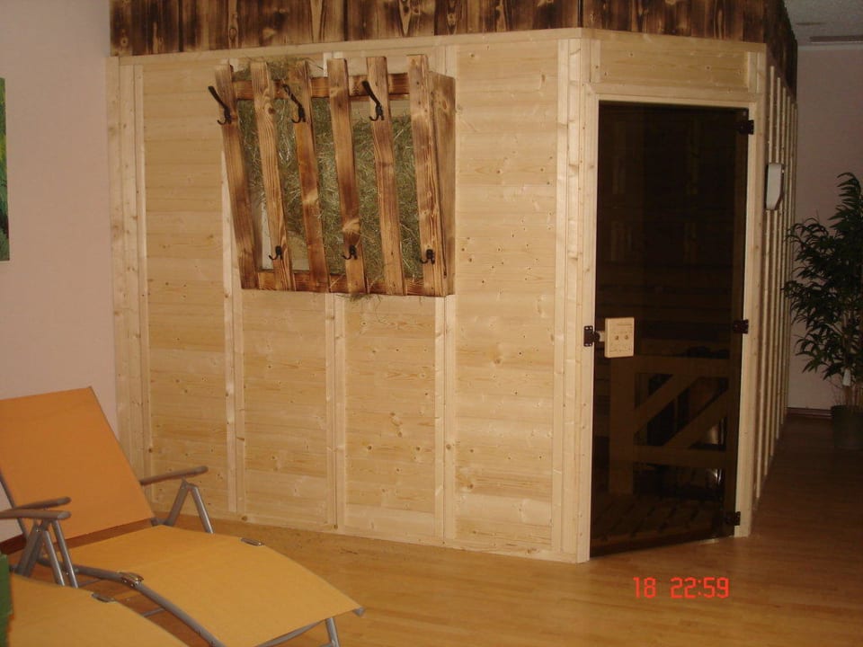 Heusauna im Wellnessbereich Landhotel Arber Wellness