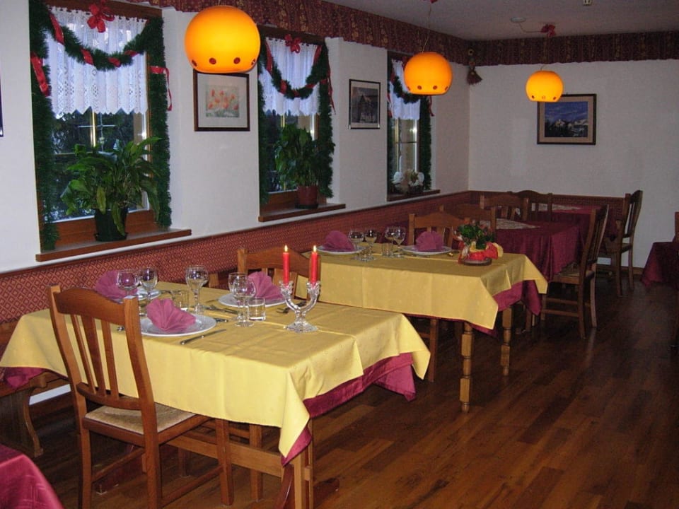 Sala da pranzo Hotel Picchio Nero