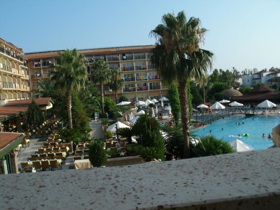 Blick vom Zimmer aus Seaden Corolla Hotel