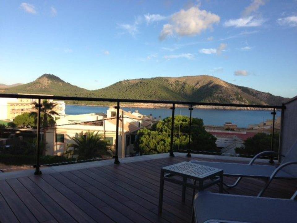 Blick vom Zimmer C202 Protur Turo Pins Hotel