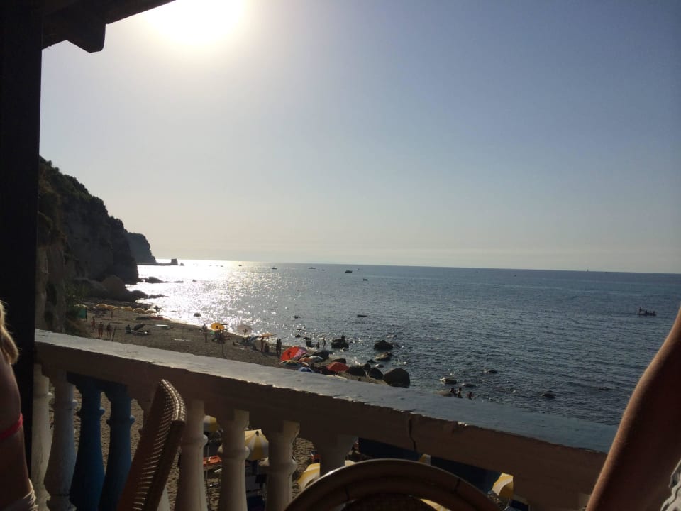 Strand von der Bar aus Aldiana Club Rocca Nettuno Calabria