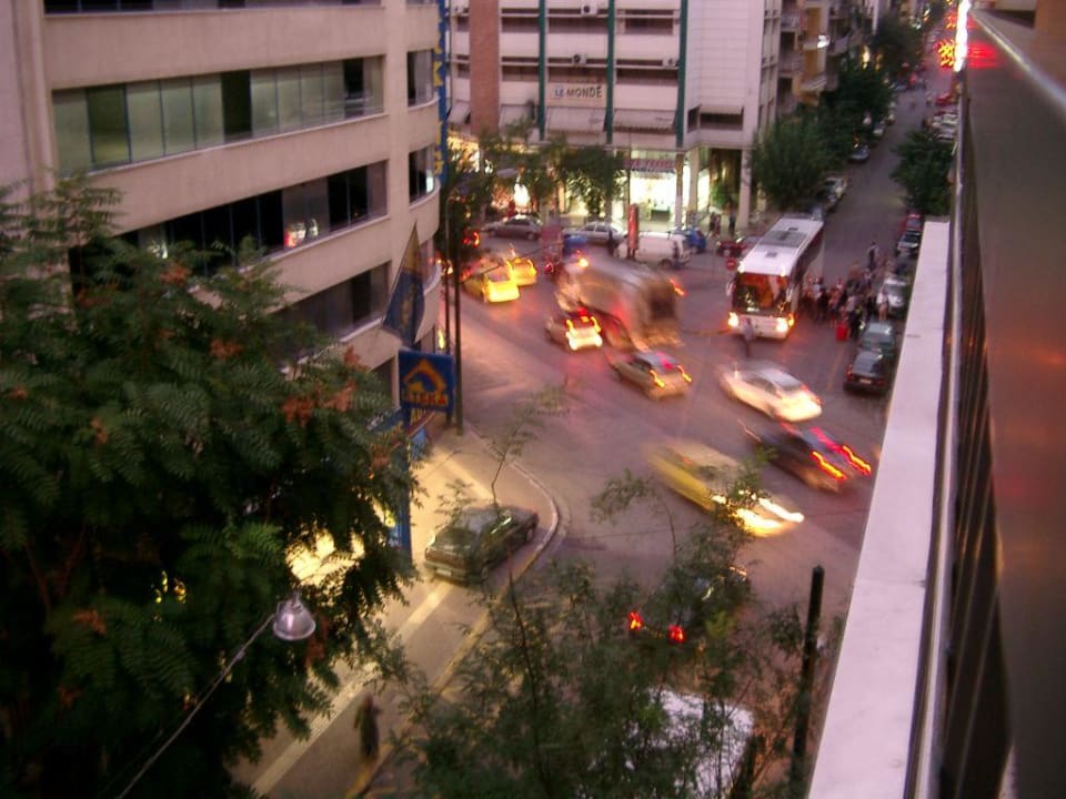 Ausblick aus dem Zimmer Athens Golden City Hotel