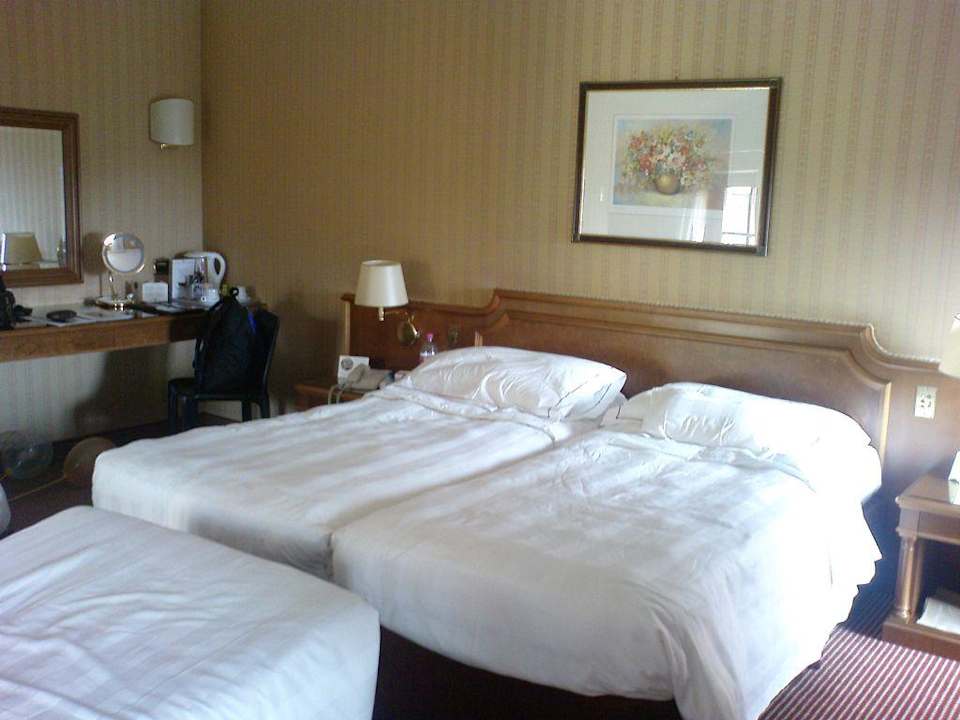 Leider 2 einzelne Betten für die Eltern Lugano Dante Center Swiss Quality Hotel