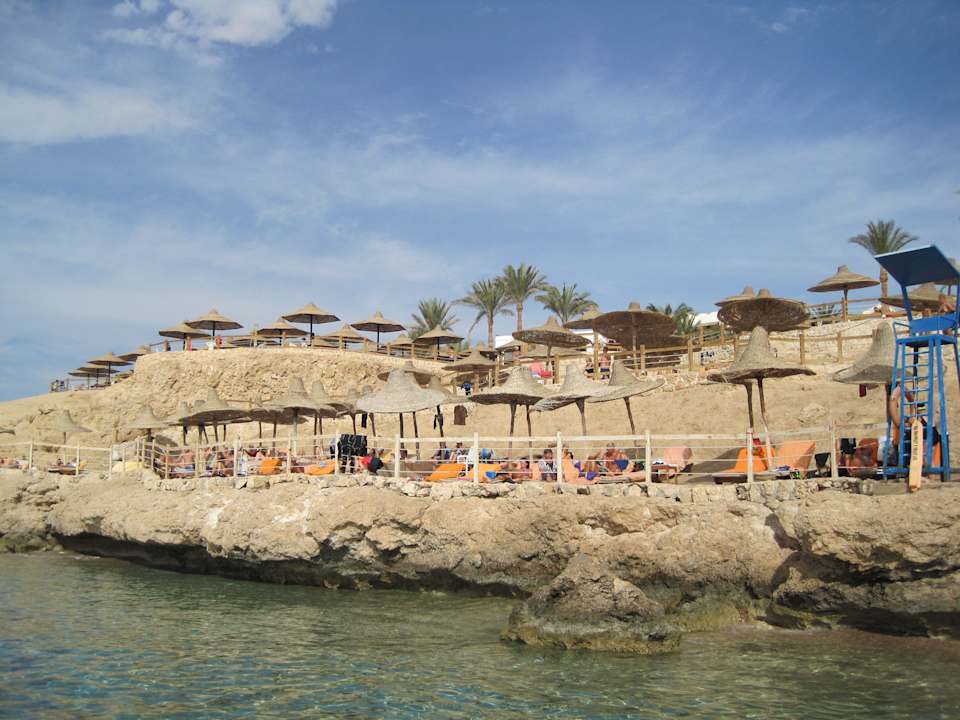 Blick auf den Strand Sharm Plaza