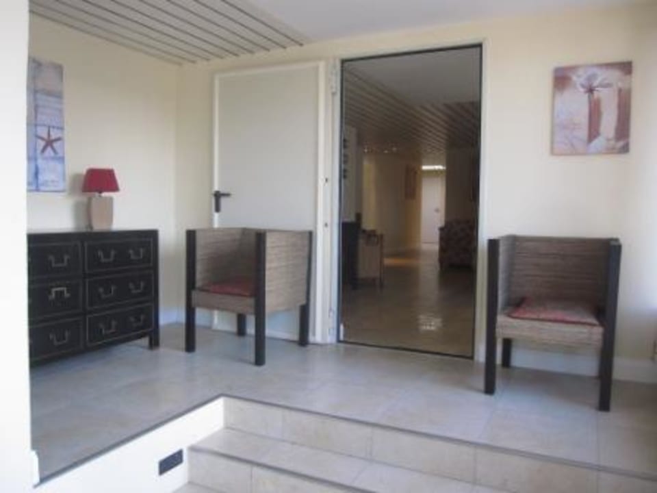 Eingangsbereich Apartmenthotel am Leuchtturm