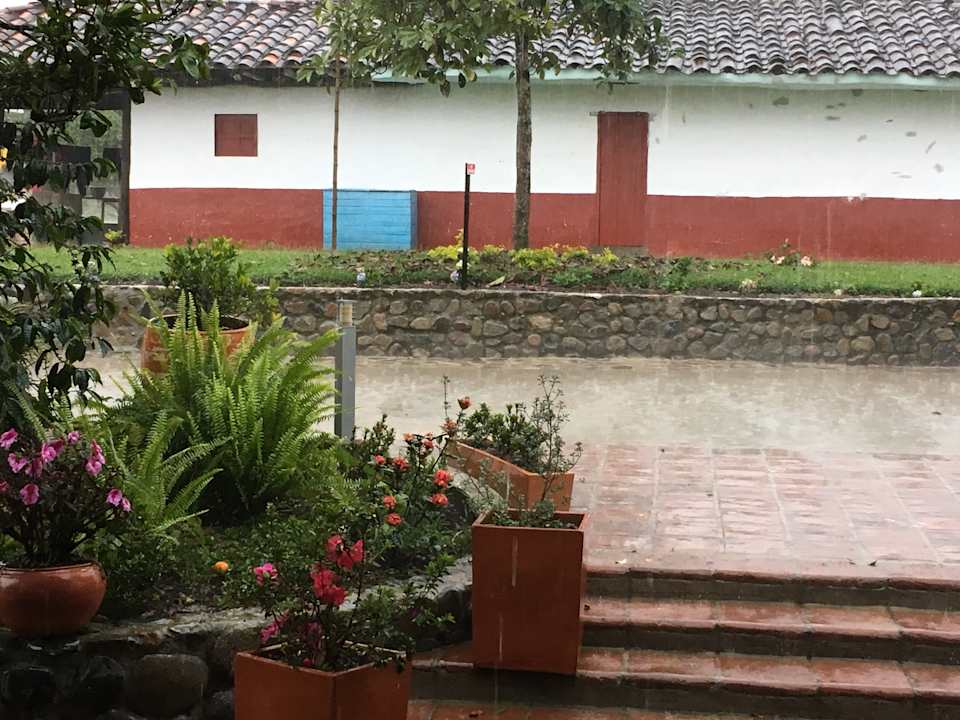 Ausblick Monasterio San Agustín