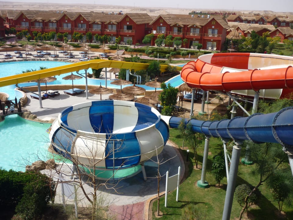 Von der Rutschen Pickalbatros Jungle Aqua Park Resort - Neverland Hurghada
