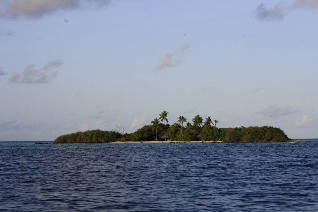 Unbewohnte Insel Kuramathi Maldives