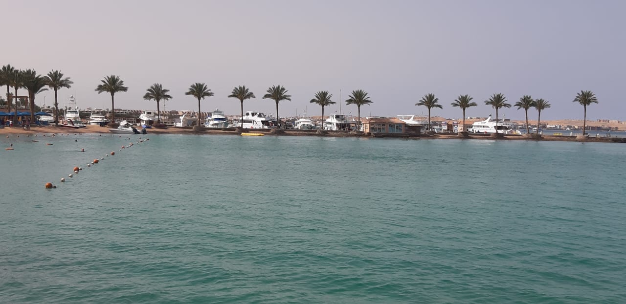 Ausblick Continental Hotel Hurghada