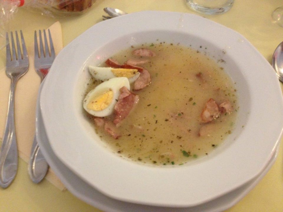 Zurek Mehlsuppe Hotel Karolinka